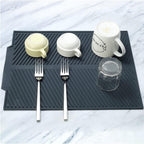 Heat-Resistant Non-Slip Silicone Dish Drying Mat