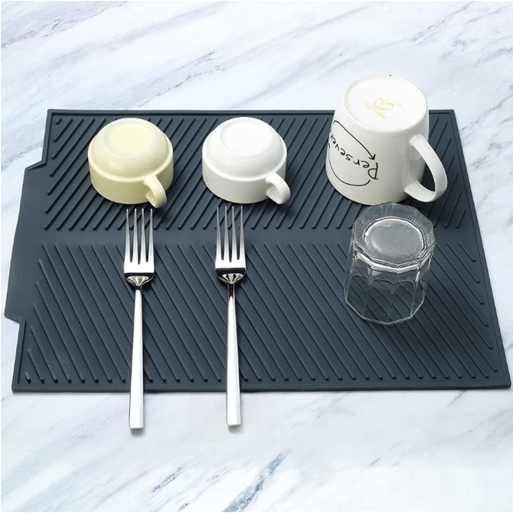 Heat-Resistant Non-Slip Silicone Dish Drying Mat