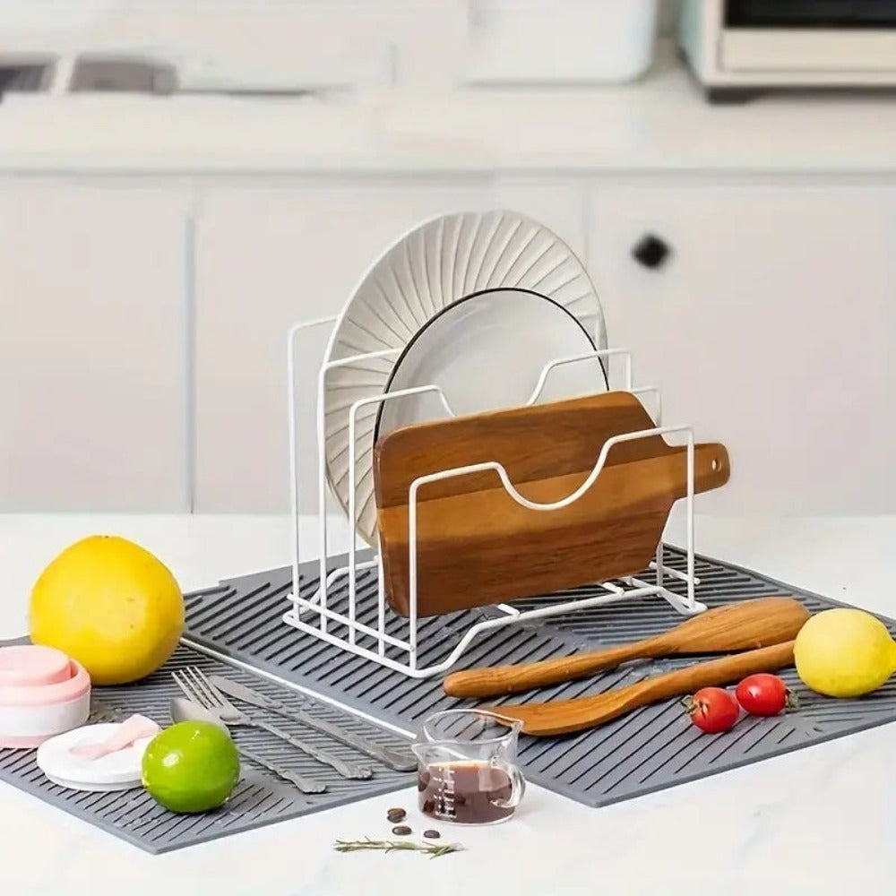 Heat-Resistant Non-Slip Silicone Dish Drying Mat