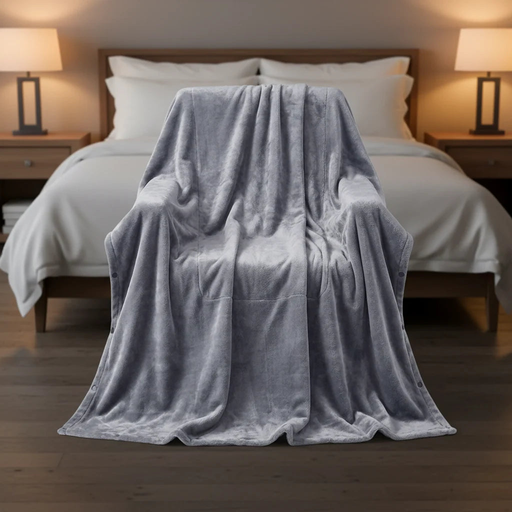 Heated Blanket USB Powered 3 Heat Settings Soft Plush