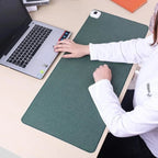 Heated Desk Pad Felt Surface Adjustable Temperature