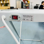 Heated Drying Rack Foldable Aluminum Adjustable Wings