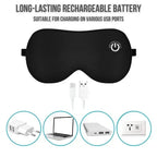 Heated Eye Mask 3 Heat Modes Gentle Vibration
