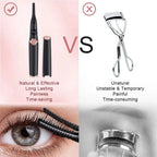 Heated Eyelash Curler USB Rechargeable Curved Comb Head