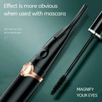 Heated Eyelash Curler USB Rechargeable Curved Comb Head