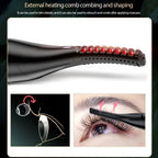 Heated Eyelash Curler USB Rechargeable Curved Comb Head