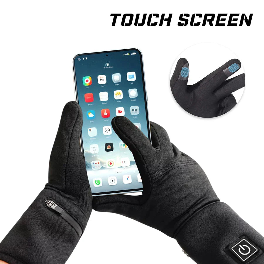 Heated Glove Liners Far-Infrared Touchscreen