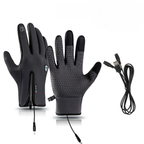 Heated Gloves Adjustable Heat Rechargeable Anti-Slip