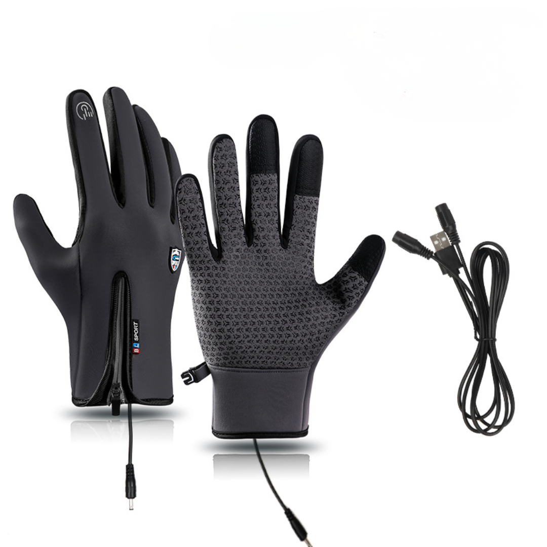 Heated Gloves Adjustable Heat Rechargeable Anti-Slip