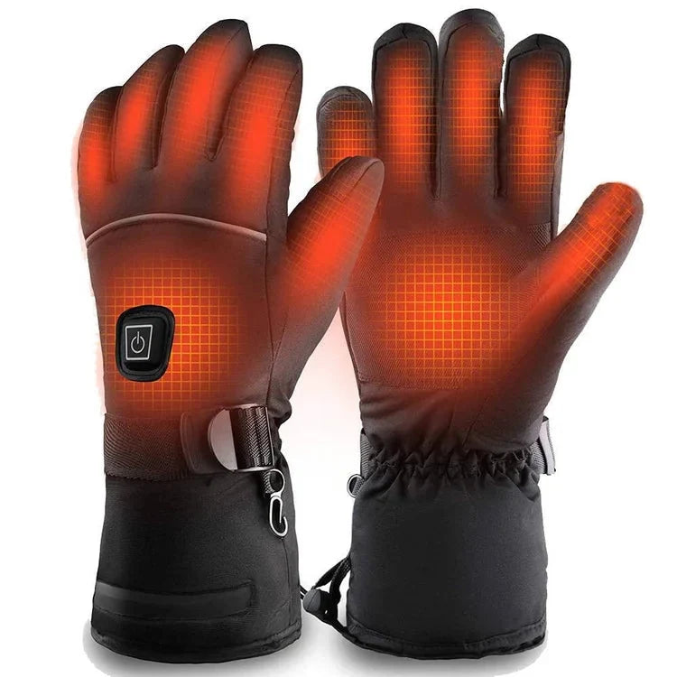 Heated Gloves Rechargeable 3 Heat Levels Lightweight