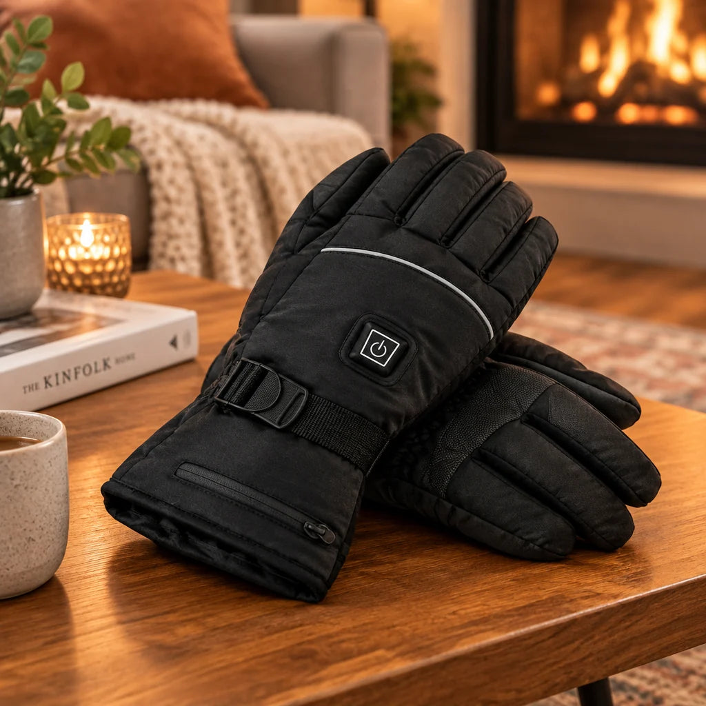 Heated Gloves Rechargeable 60-Second Heat Waterproof & Windproof