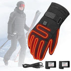 Heated Gloves Rechargeable 60-Second Heat Waterproof & Windproof