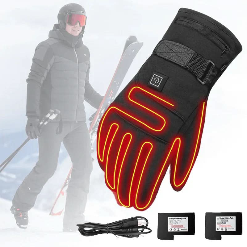 Heated Gloves Rechargeable 60-Second Heat Waterproof & Windproof