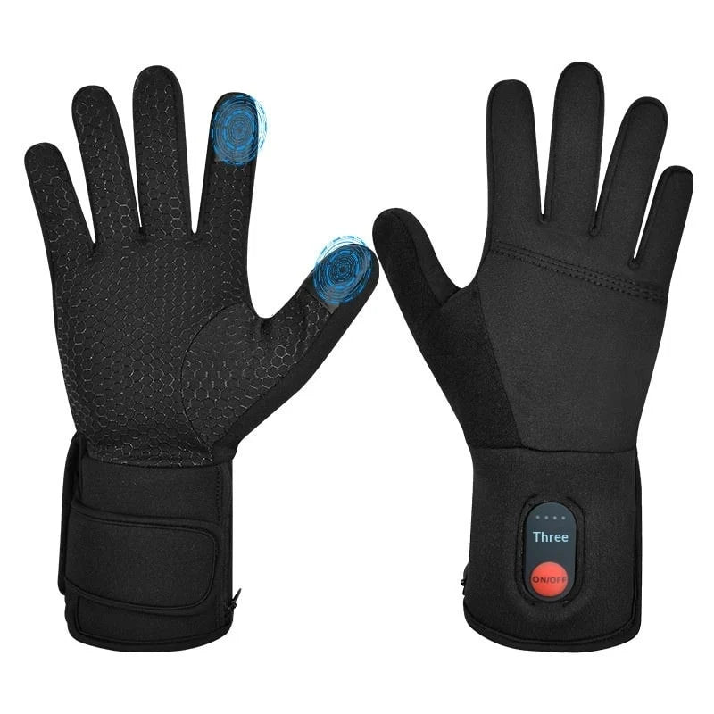 Heated Gloves Rechargeable Dual-Zone Touchscreen