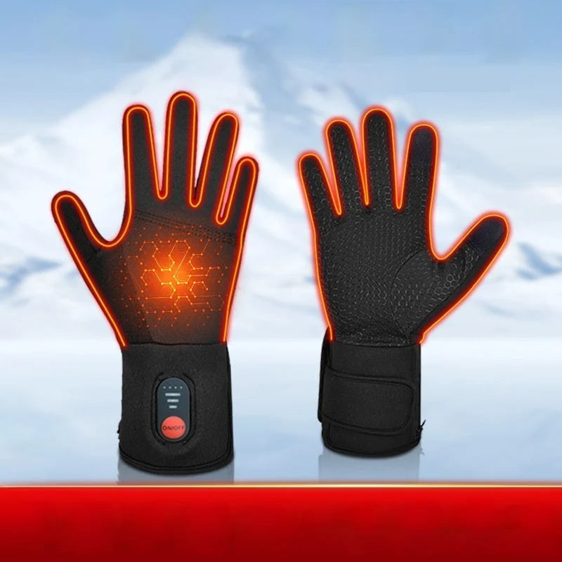 Heated Gloves Rechargeable Dual-Zone Touchscreen