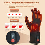 Heated Gloves Rechargeable Dual-Zone Touchscreen