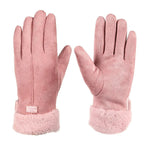 Heated Gloves Rechargeable Wool-Lined Touchscreen