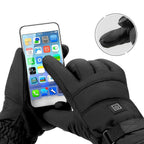 Heated Gloves Water-Resistant 3 Heat Levels 8-Hour Warmth