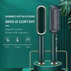 Heated Hair Comb Ion-Infused Frizz Control & Adjustable Heat