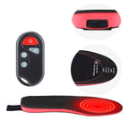 Heated Insoles Adjustable Heat Rechargeable Battery & Wireless Remote