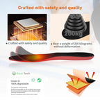Heated Insoles Dual Heat Zones & USB Rechargeable