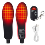 Heated Insoles Rechargeable & Adjustable Heat 10-Hour Warmth