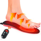 Heated Insoles Rechargeable Remote Control 9-Hour Runtime