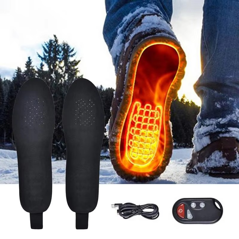 Heated Insoles USB Rechargeable 3 Heat Modes