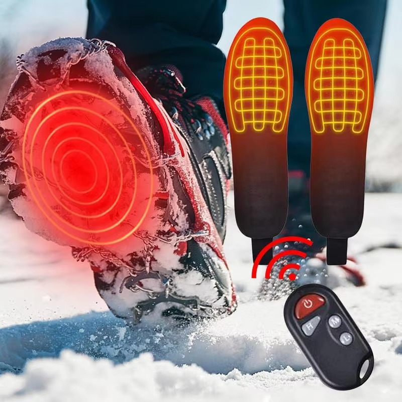 Heated Insoles USB Rechargeable 3 Heat Modes