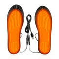 Heated Insoles USB Rechargeable Adjustable Heat Trim To Fit