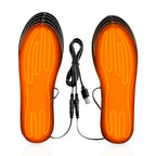Heated Insoles USB Rechargeable Adjustable Heat Trim To Fit