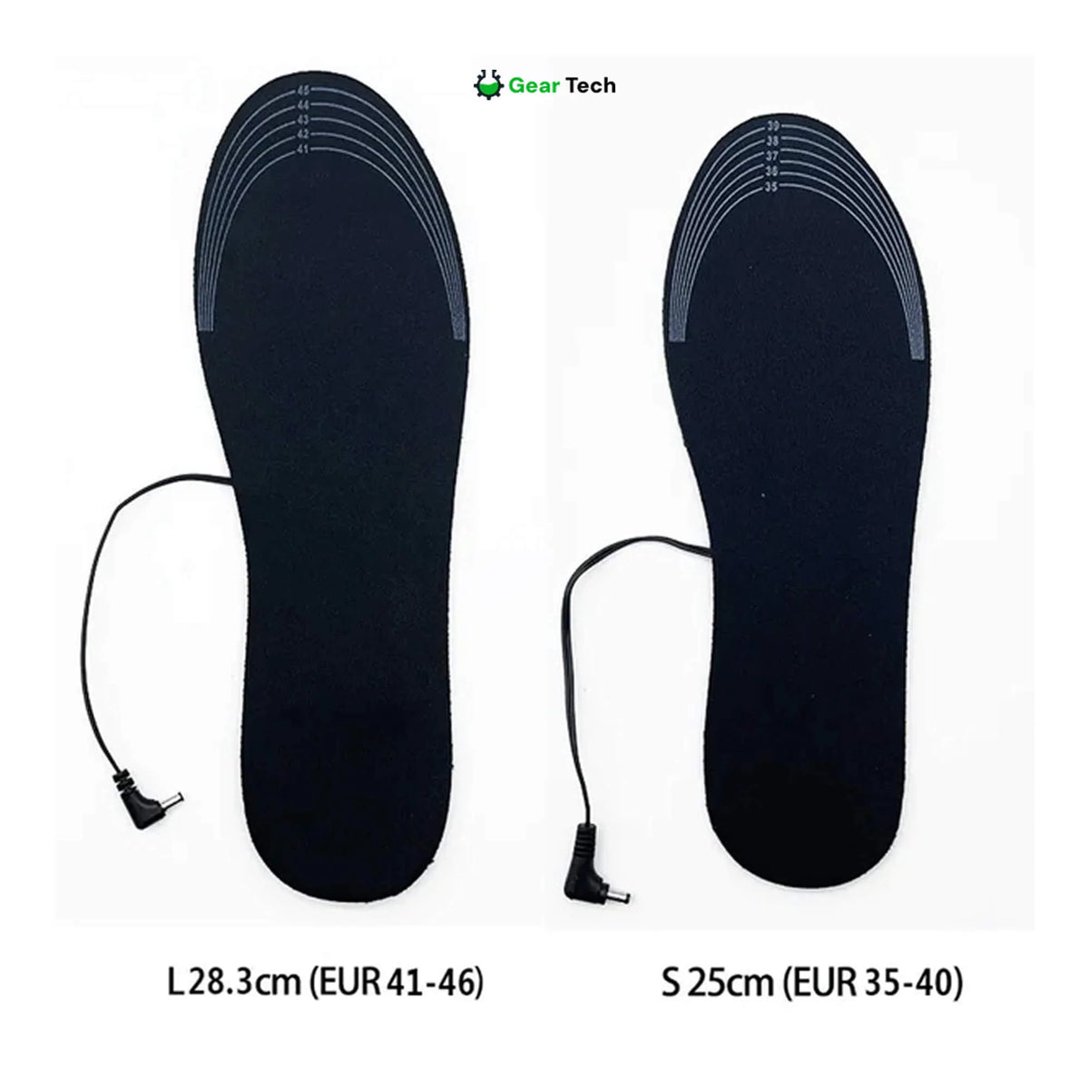 Heated Insoles USB Rechargeable Adjustable Heat Trim To Fit