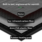 Heated Insoles USB Rechargeable Adjustable Heat Trim To Fit