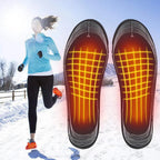 Heated Insoles USB Rechargeable Cut to Fit Adjustable Heat