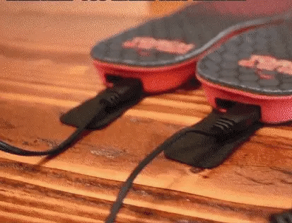 Heated Insoles USB Rechargeable Cut to Fit Adjustable Heat