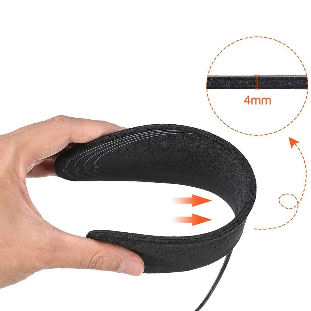 Heated Insoles USB Rechargeable Cut to Fit Adjustable Heat
