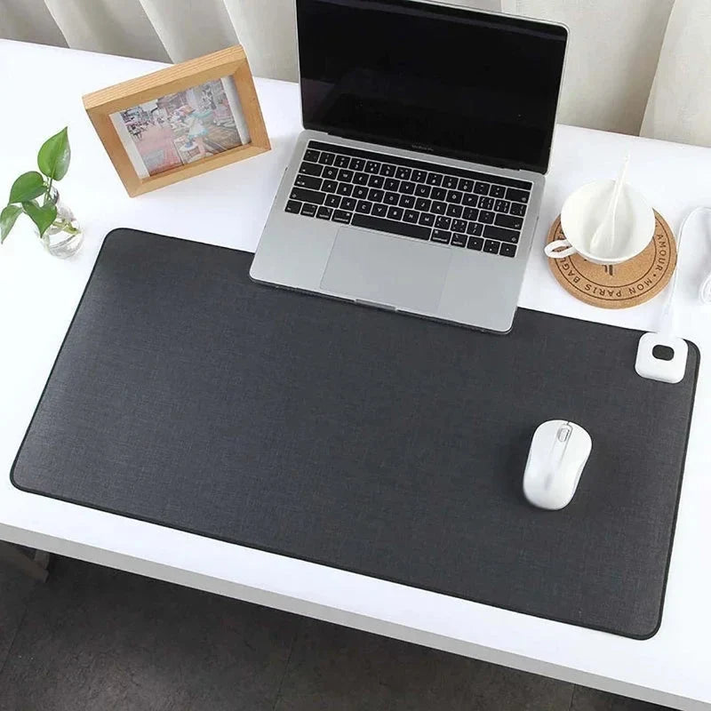 Heated Mouse Pad Adjustable Heat & Auto Shutoff Splash-Resistant