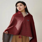 Heated Shawl Hands-Free Zipper & 3 Heat Levels