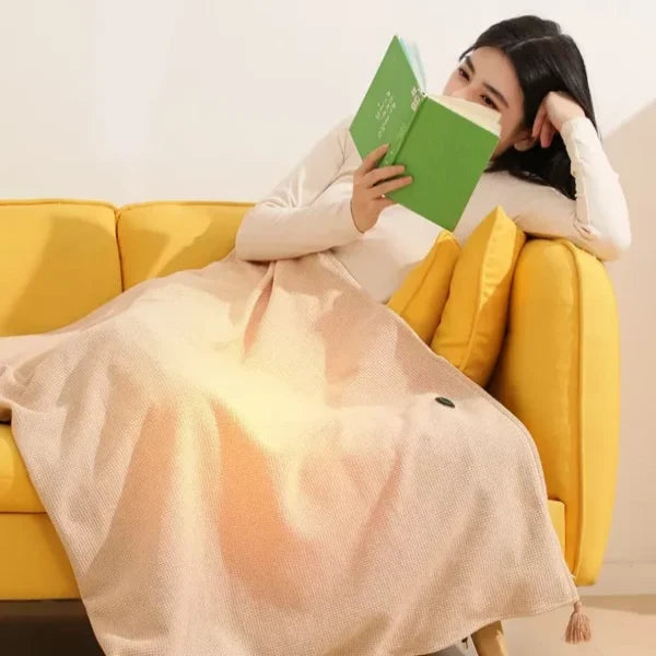 Heated Shawl Hands-Free Zipper & 3 Heat Levels
