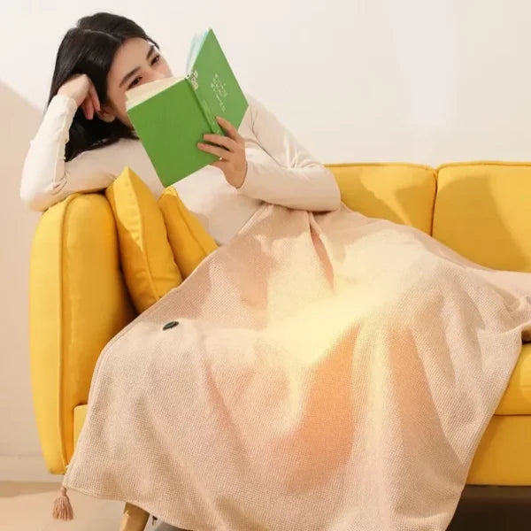 Heated Shawl Hands-Free Zipper & 3 Heat Levels