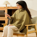 Heated Shawl Hands-Free Zipper & 3 Heat Levels