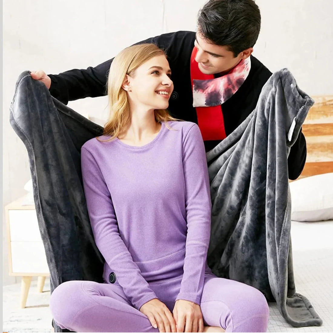 Heated Shawl USB-Powered Machine Washable