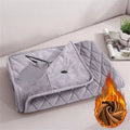 Heated Shawl USB-Powered Soft Fleece & Diamond-Quilted