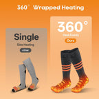 Heated Socks App-Controlled & Rechargeable 4 Heat Levels
