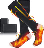 Heated Socks Rechargeable 3 Heat Settings & 8-Hour Warmth