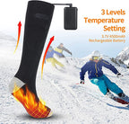 Heated Socks Rechargeable 3 Heat Settings & 8-Hour Warmth