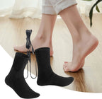 Heated Socks USB-Powered Rapid 3-Second Heat Cotton Blend