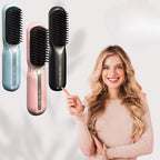 Heated Styling Brush Wireless & Rechargeable Ceramic Plates