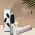 Heated Styling Brush Wireless & Rechargeable Ceramic Plates