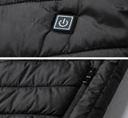 Heated Vest 5 Heating Zones Windproof & Water-Repellent
